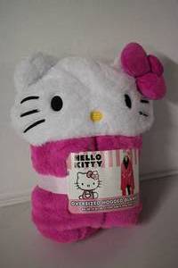HELLO KITTY OVERSIZED HOODED BLANKE...