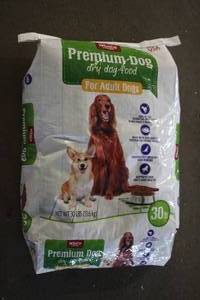 30lb Bag of Premium Dog Food For Ad...