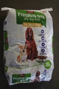 30lb Bag of Premium Dog Food For Ad...