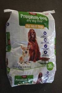 30lb Bag of Premium Dog Food For Ad...