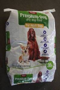 30lb Bag of Premium Dog Food For Ad...