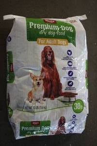 30lb Bag of Premium Dog Food For Ad...