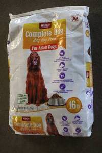16lb Bag of Complete Dog Food For A...