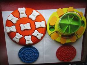 Used dog treat pzzles and 2 lick pa...