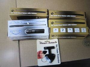 New steel batons including 6 16 co...