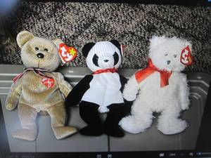 TY 1997 Fortune, 2004 Holiday Teddy...