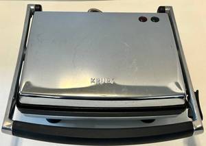 Krups FDE3 Grill - Household Electric Grill with Ribbed Plate