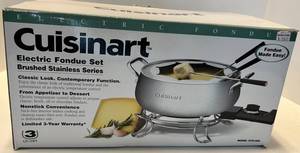 Cuisinart CFO-3SS Electric Fondue Set - NIB