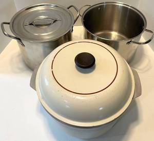 Stainless Steel Stock Pots & Dutch Oven with Lid