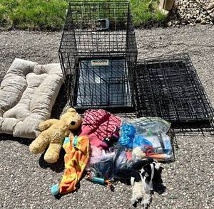 Precision Pet Products Dog Crates - Black Wire Kennels and Accessories