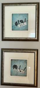 Live & Love Wall Art