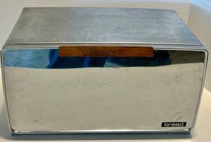 Sunbeam Vintage Chrome Toaster with Wood Handle