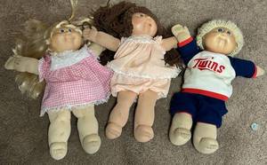 Cabbage Patch Kids Dolls - Vintage Trio - Original Appalachian ArtWorks