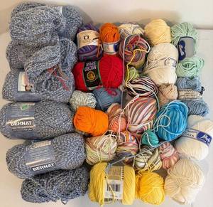 Assorted Yarn including Bernat