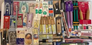 Knitting Needles Collection - Circular & Straight Sets (Susan Bates, Brittany, Boye) - NIB