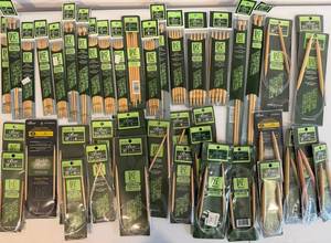 Clover Takumi Bamboo Premium Circular and Straight Knitting Needles - Assorted Sizes - NIB