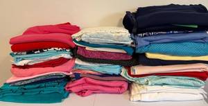 Sterilite Storage Bin with Lid & Assorted Fabrics