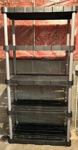 3 - Rubbermaid Utility Shelving Units - Garage Storage