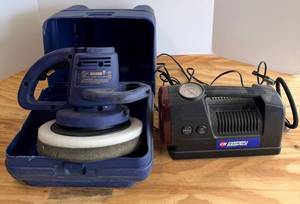 WaxMaster WB9000 Polisher & Campbell Hausfeld Inflator