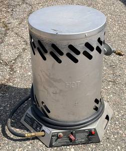 Portable Propane Heater - Outdoor Gas Heater with Side Regulator