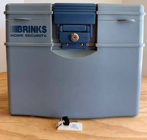 Brinks Home Security Safe - Key Included