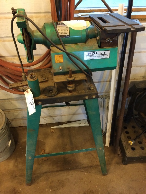 lot 5 image: Foley Sharp Master Grinder mn 375