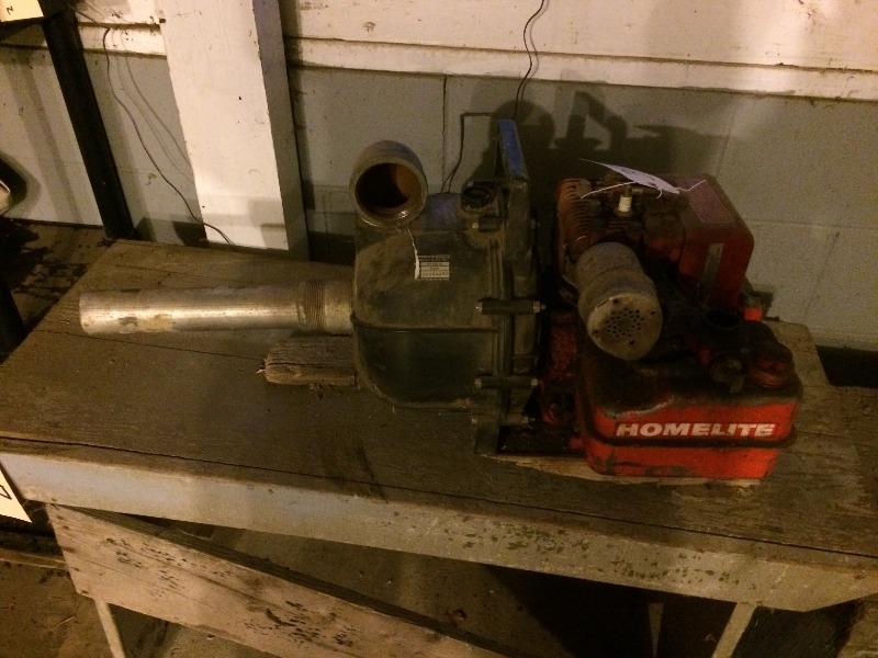 lot 30 image: Water Pump and Irrigation system. Includes piping, hose, fittings, sprayers, accessories