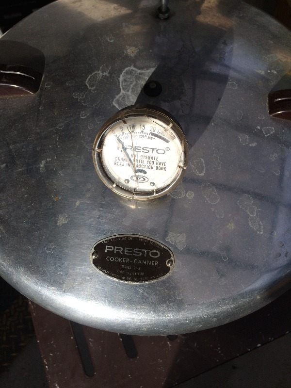 lot 36 image: Antique Presto Pressure Cooker  possibly early 1960s