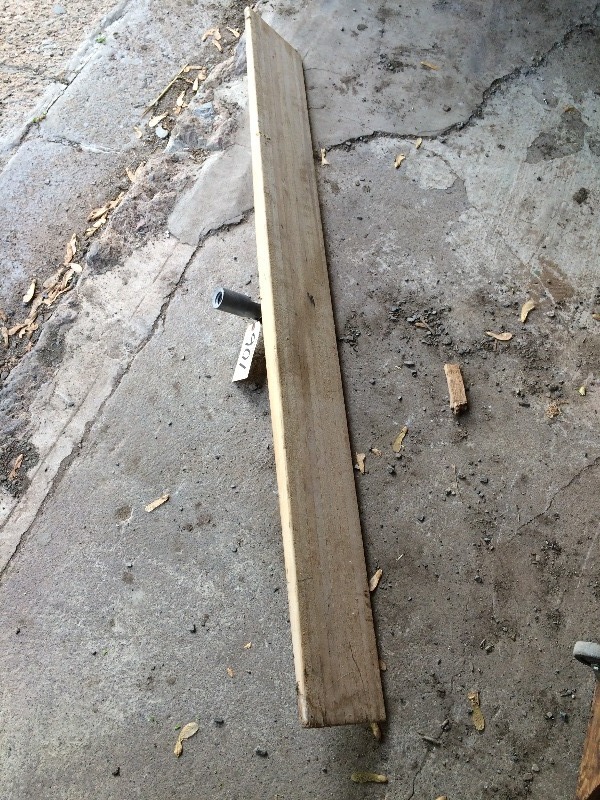 lot 106 image: Floating Trowel  5 ft Long x 7 12 inch Wide