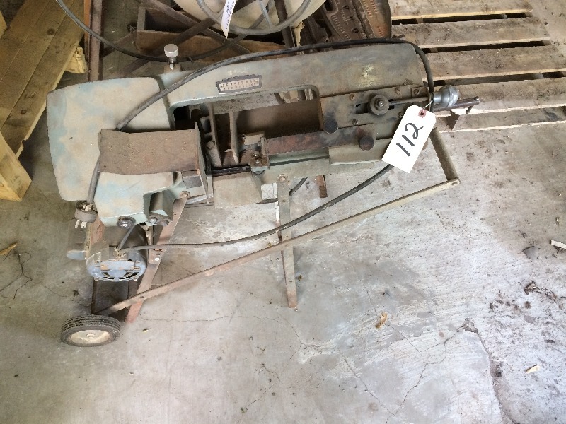 lot 112 image: Craftsman (Commercial Grade) continuous metal cutting saw  Owner Says It Works Fine
