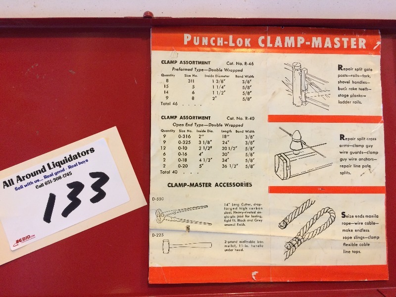 lot 133 image: Punch - Lok    Clamp Master