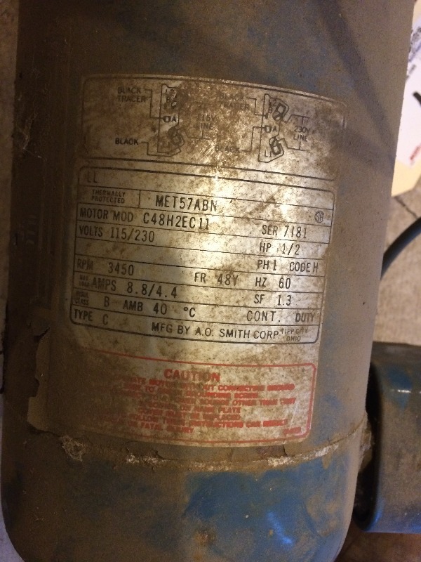 lot 148 image: Shallow Well Pump  115 volts  Owner Says it Works