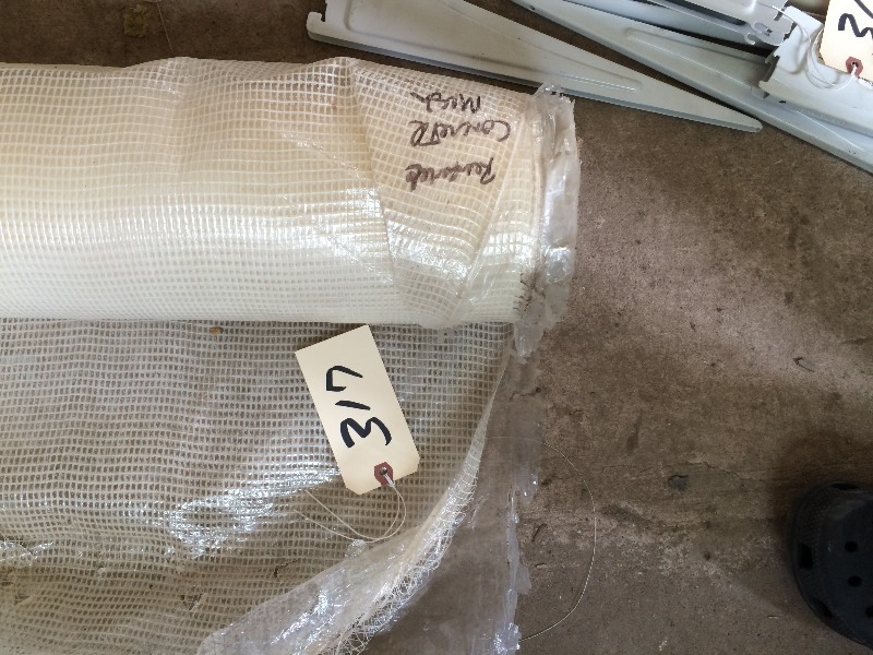 lot 317 image: Concrete Reinforced Mesh - Looks to be a fair amount of protect still left on this roll
