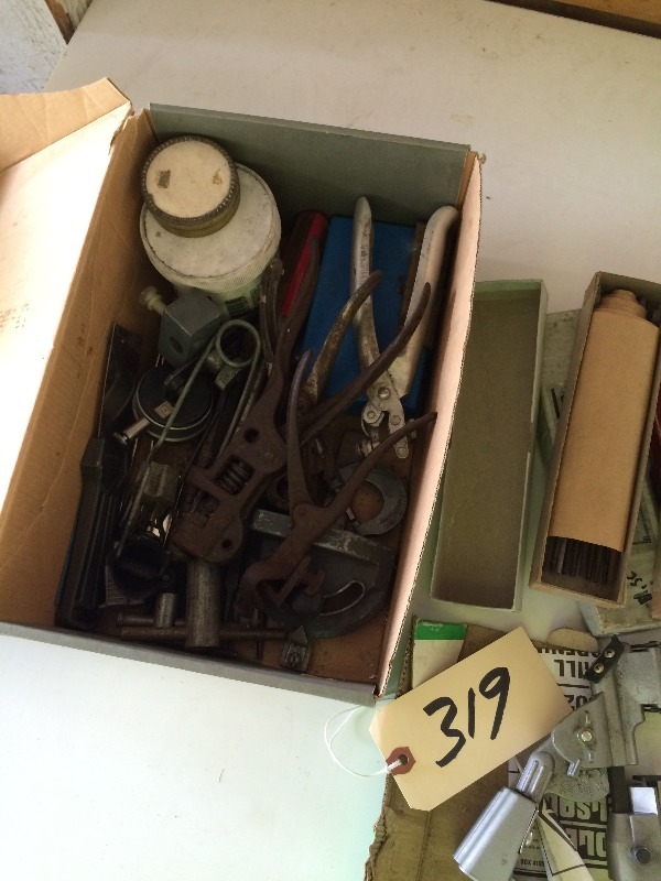 lot 319 image: Assorted Tools, Files and Accessories - can be used with the foley equipment