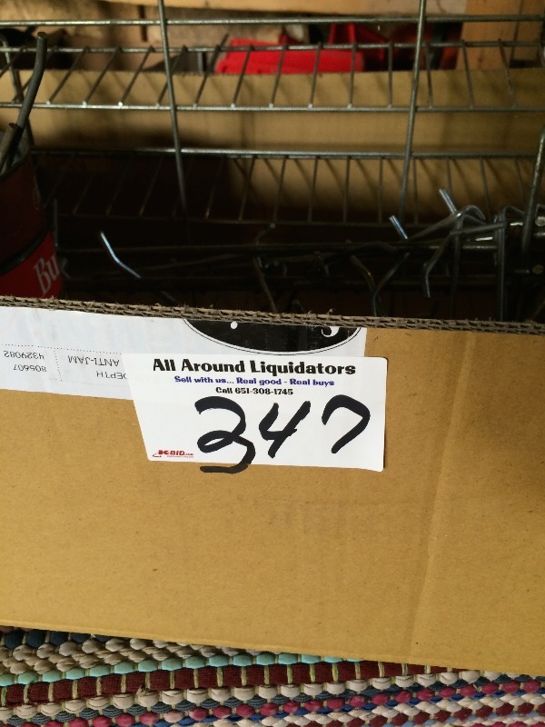 lot 347 image: Peg Board Accessories  Hangers