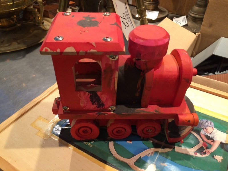 lot 3 image: Train Set - Possible antique  vintage