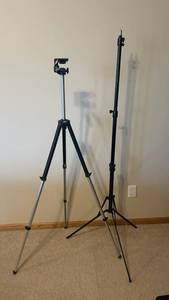 JC Penney Tripod Light Stands - 2-Pack, 14-Inch Mount