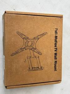 MountUp Full-Motion TV Wall Mount - Black, VESA 400x400 mm, Hardware Included