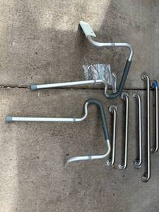 Walgreens Stainless Grab Bars Set - Wall Mount Hand Rails (Assorted Lengths)