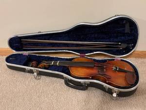 Violin - Case with Bow Set & Accessories antonius stradivarius made in germany