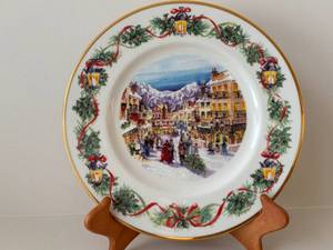 Lenox Villages Around The World - A Swiss Village Limited Edition Plate