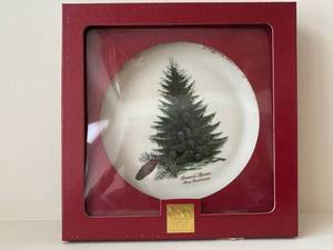 Lenox Brewers Spruce Christmas Plate - 1980 Limited Commemorative Issue, Gold Trim