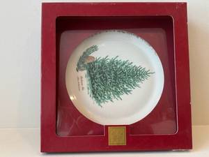 Lenox Christmas Plate - Balsam Fir, 1979 Limited Commemorative Issue