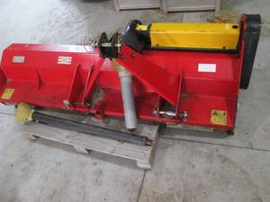Rotary Mower Deck - Model MOWER for Tractor, PTO Driven, RedYellow
