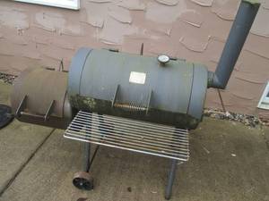 Brinkmann Smokers Barrel Charcoal Smoker - Serial #21634 - Outdoor Use