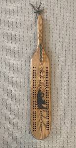 Cribbage board - 33 in L x 5 in W