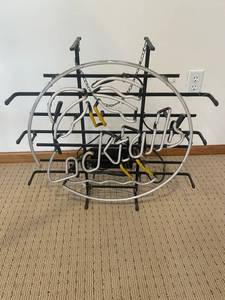 Coctails Neon Circle Sign - Round Wall Decor Light