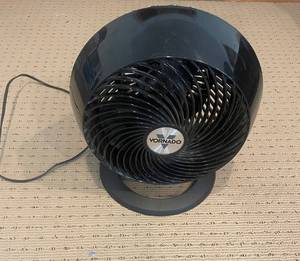 Vornado Globe-Style Air Circulator Fan - Black