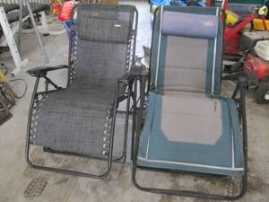 Timber Ridge & Guidesman Outdoor Lounge Chairs (Lot of 2)