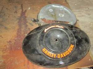 Harley-Davidson Air Cleaner Cover - Genuine Motor Accessories - Black
